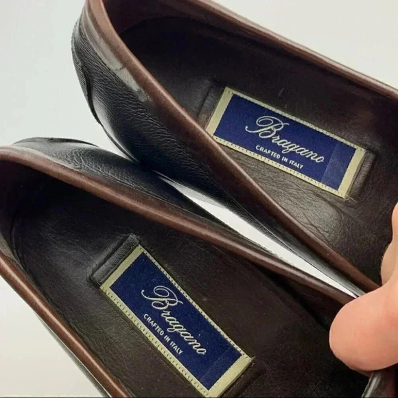 Bragano Cole Haan loafers size 8 Italian leather